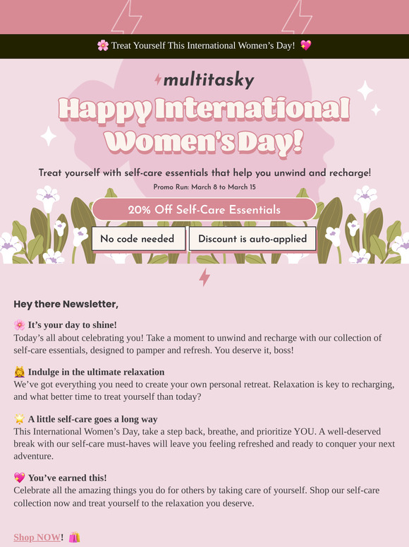 ✨ Celebrate YOU This International Women’s Day!