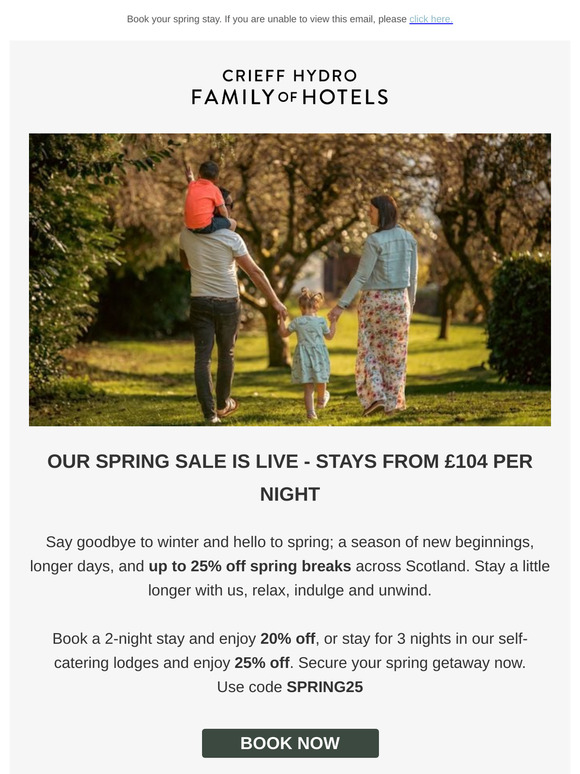 We've seen you looking at our Spring Sale
