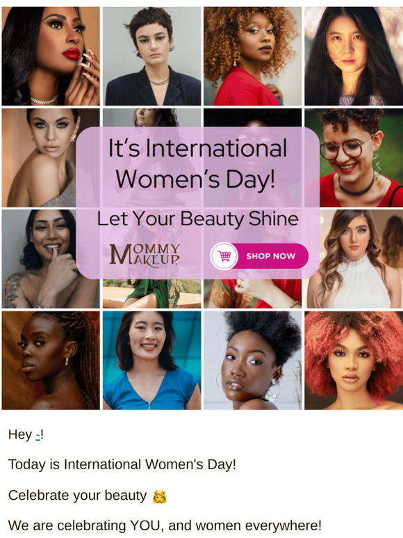 👸 It's International Women's Day!