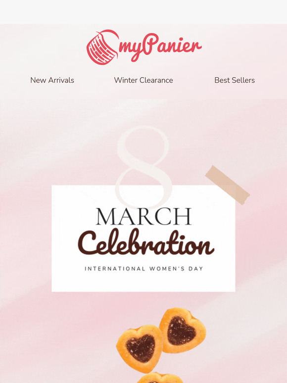 Happy Women's Day  💕 Free with your order!
