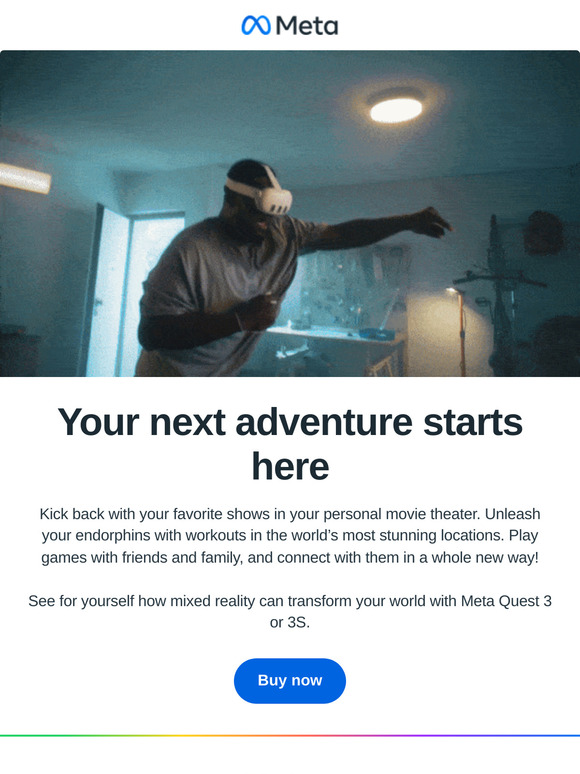 One device. Thousands of immersive experiences. 🚀