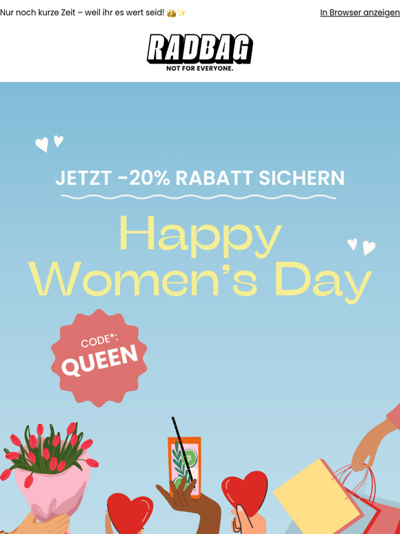 Dein 20%-Rabatt läuft bald ab! ⏳🔥