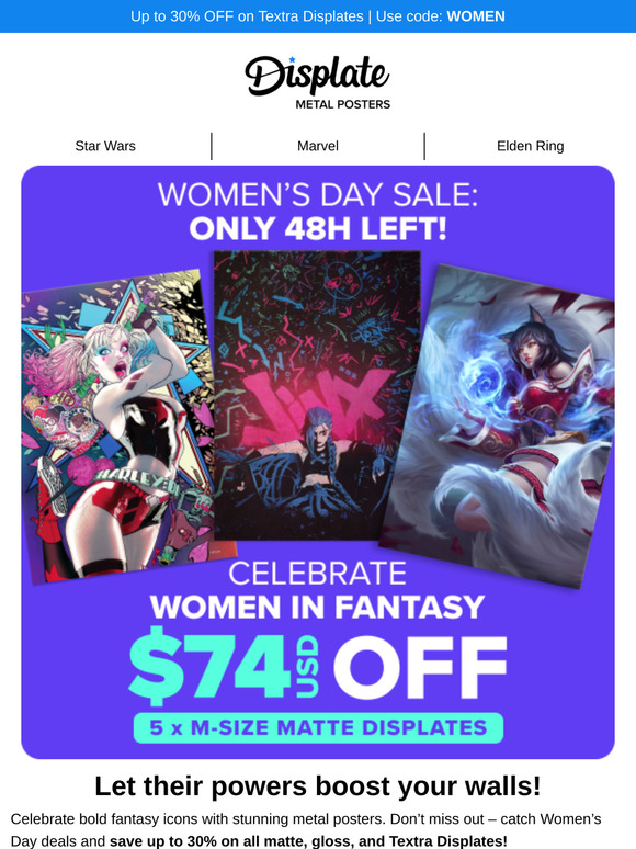 ⏰ Up to 30% OFF ending soon!