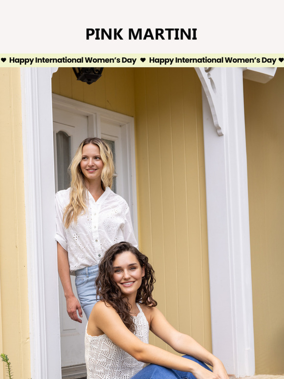Because you run the world! Enjoy 20% OFF for IWD—24 hours only!