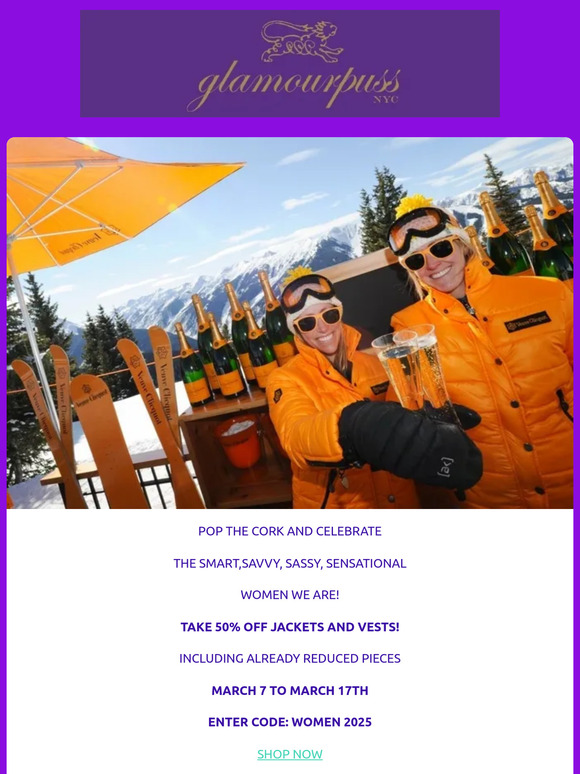 CHEERS TO US-TAKE 50% OFF