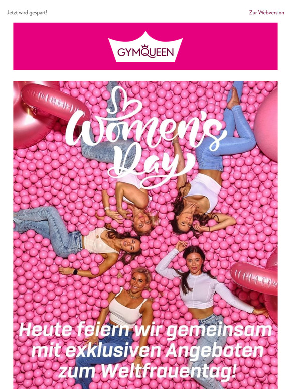 Lass uns den Weltfrauentag gemeinsam feiern!