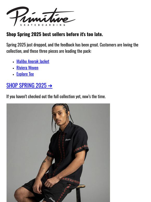 Hi —, Spring 25 Just Dropped