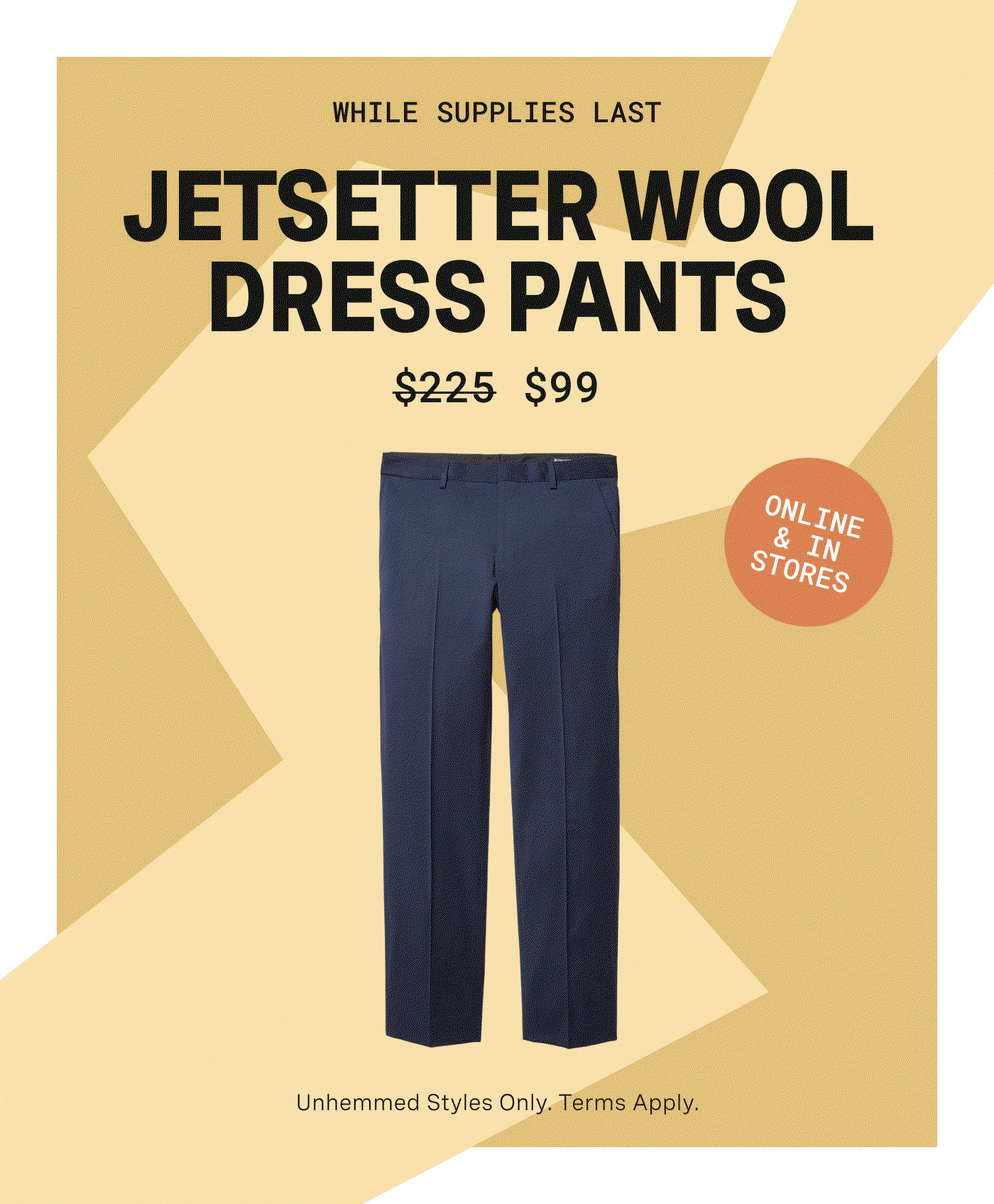 Bonobos: Get Your Hands on $99 Jetsetter Wool Dress Pants | Milled