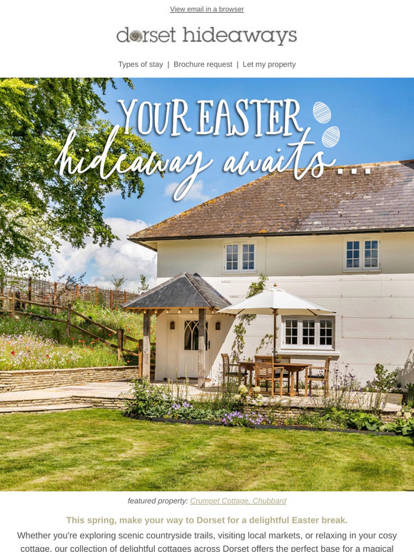 There’s still time to book for Easter 🐰🌼