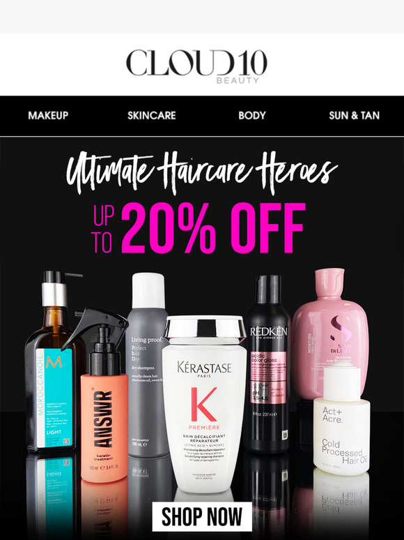 Up to 20% OFF these ultimate haircare heroes 🤩