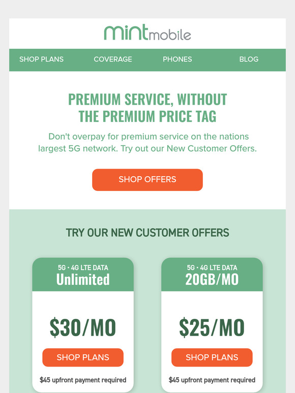 Try us out at the lowest possible price
