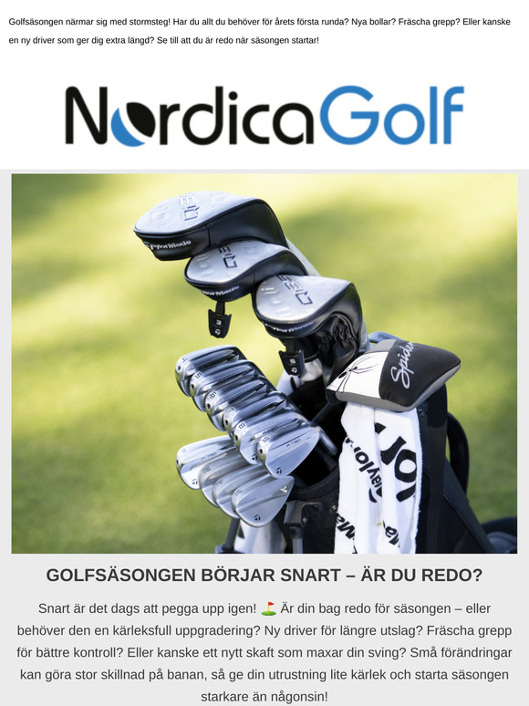 Snart peggar vi upp ⛳️  Är du redo?