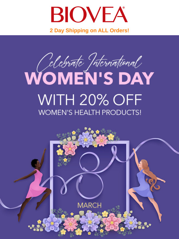 Celebrate International Women's Day!