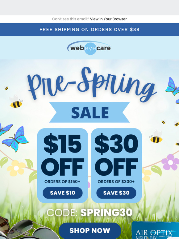 Don’t Miss Out! Pre-Spring Sale Ends Soon! 🌺