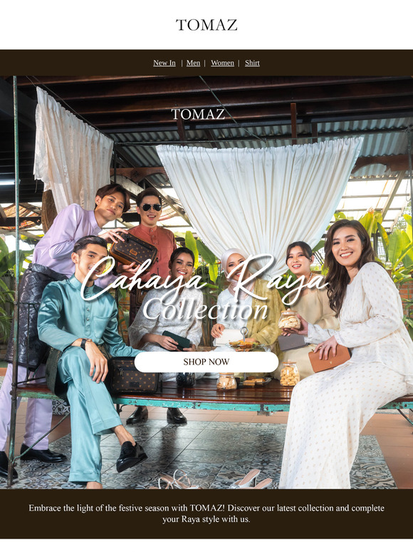 Cahaya Raya: Tomaz Di Hati Collection is now available!