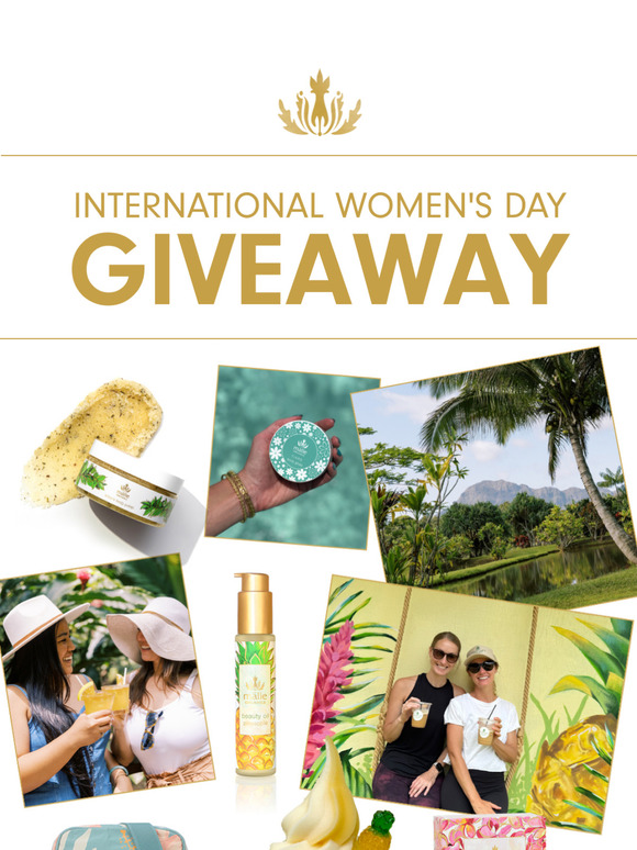 🎁 International Women's Day Instagram Giveaway: A Day of Island Magic