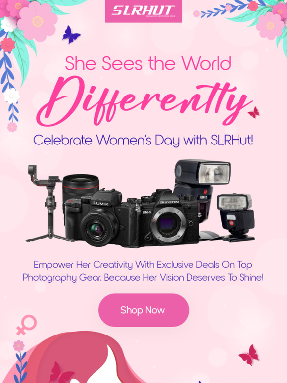 Celebrate Her Vision – Exclusive Women’s Day Savings!