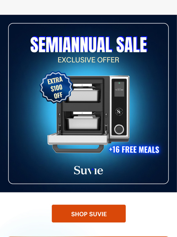 Best Price of the Season: Extra $100 OFF + 16 FREE MEALS
