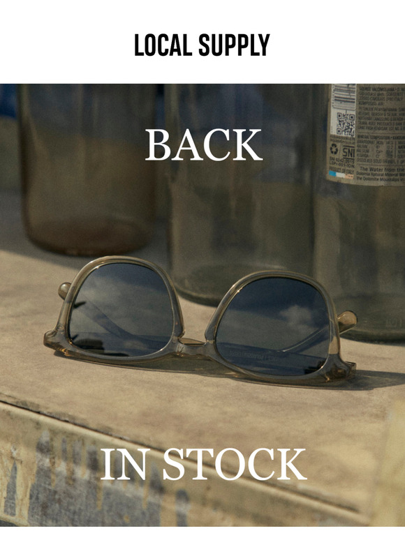 ⚠️ RESTOCK ALERT: Best selling sunnies back in stock!