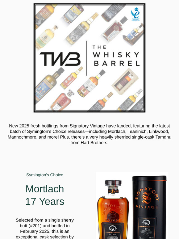 New Arrivals | inc. Tamdhu, Mortlach & Macallan 📣