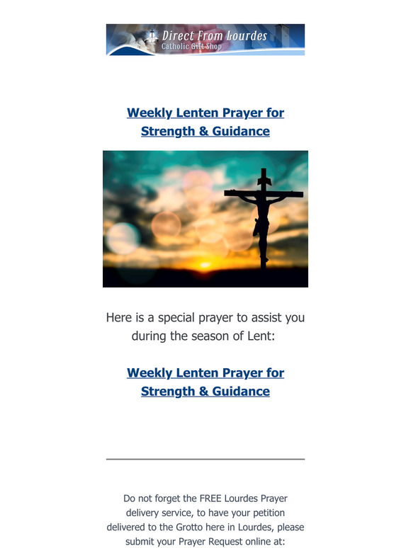 Lenten Prayer 🙏