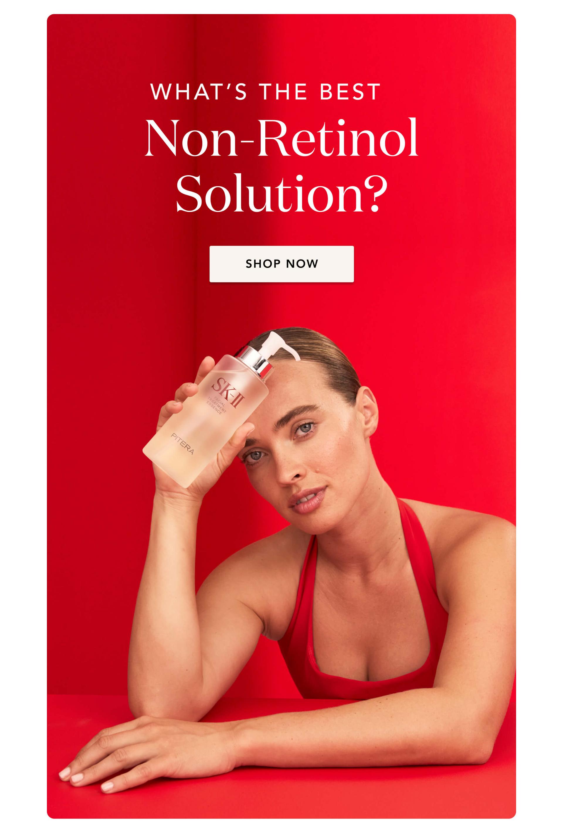What's the best Non-Retinol solution?  Shop Now