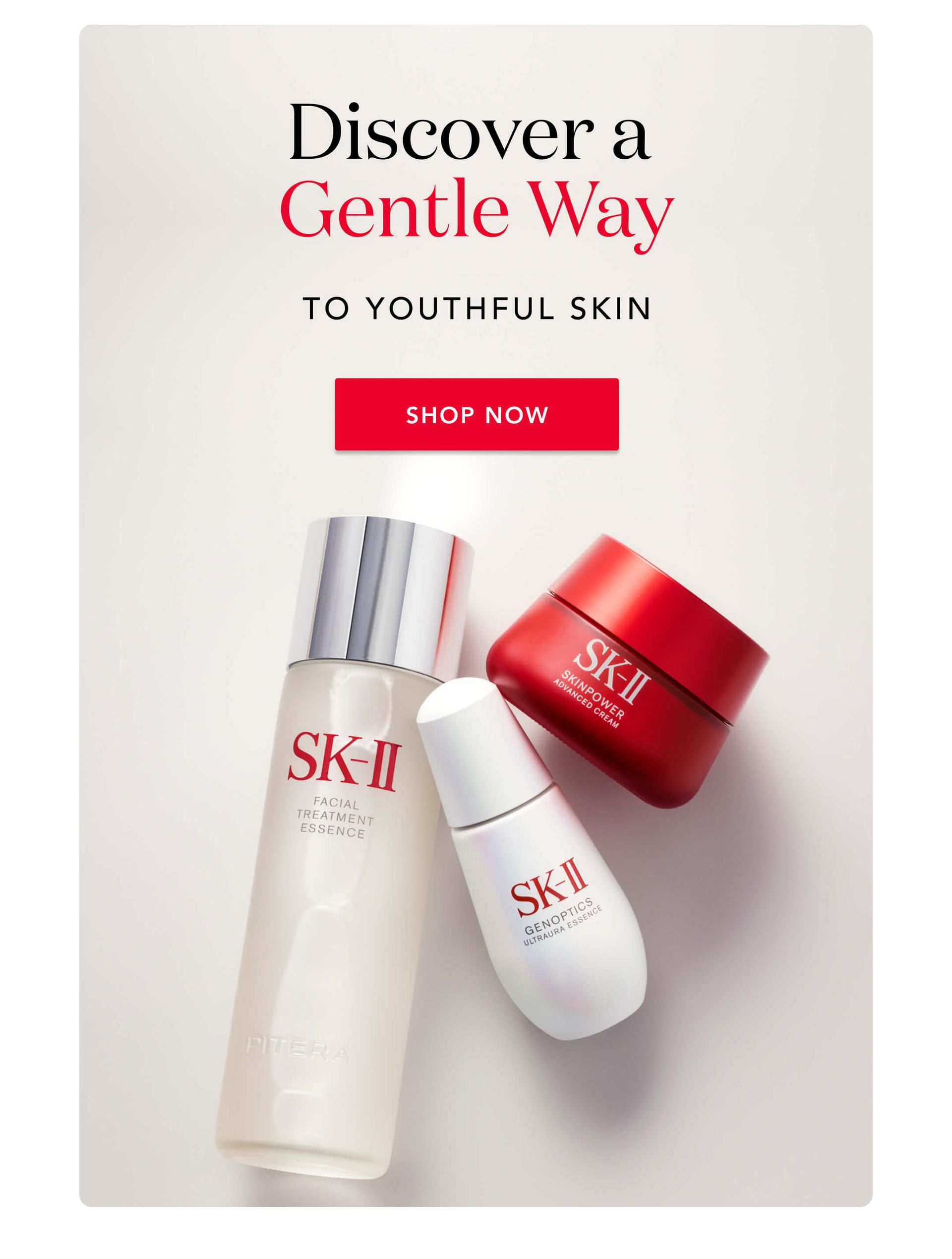 Discover a Gentle Way to Youthful Skin - Shop Now