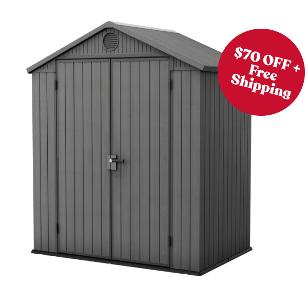 Darwin 6x4 Storage Shed