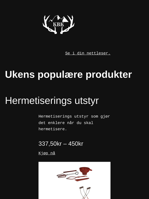 Ukens populære produkter