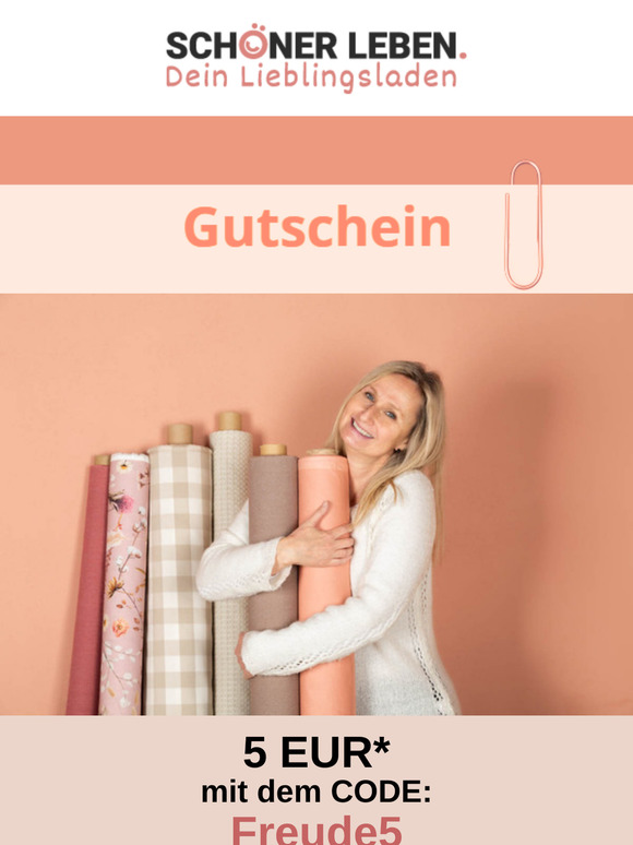 —, nur für kurze Zeit: 5 € geschenkt! 🎁