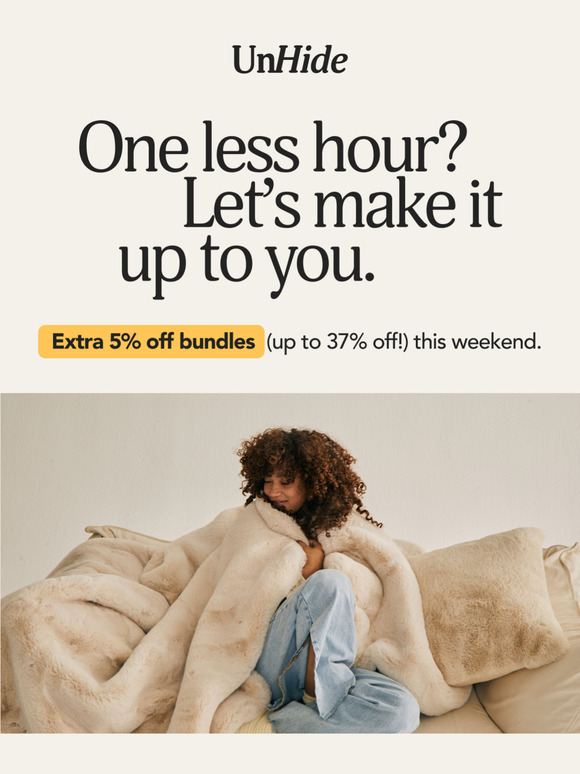 Daylight savings stole your sleep—let’s make up for it.