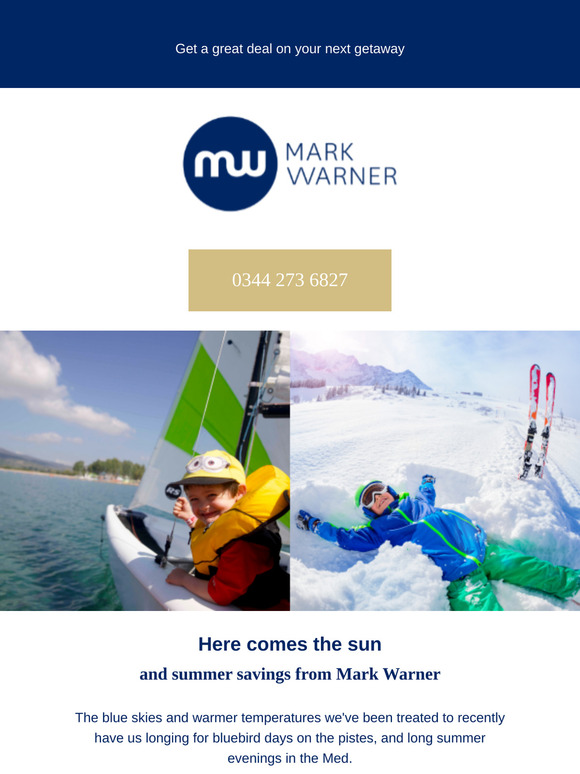 Sunshine got you dreaming of a holiday?