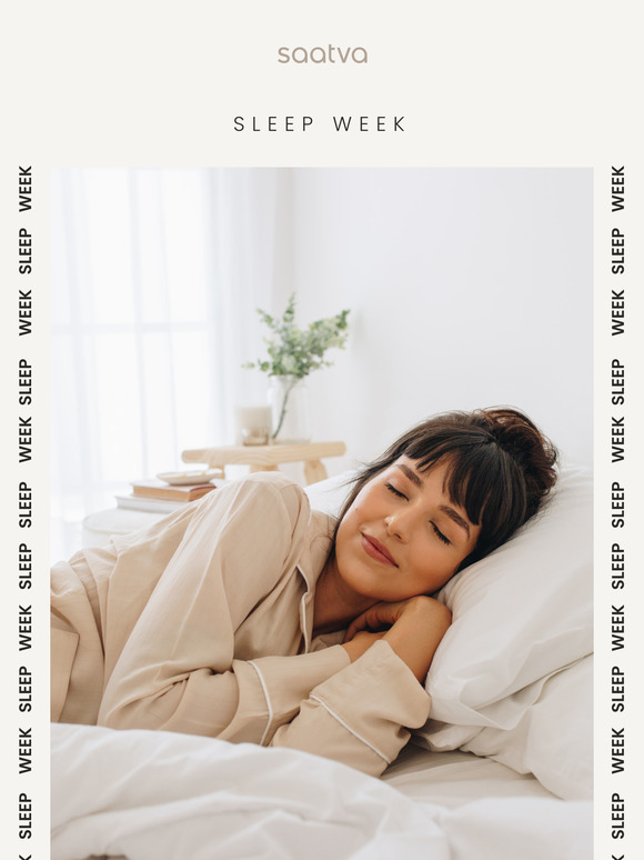 Welcome to Sleep Week!