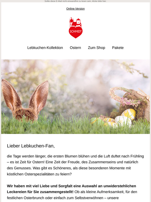 🐣 Osterzauber für Genießer – jetzt unsere Köstlichkeiten entdecken!
