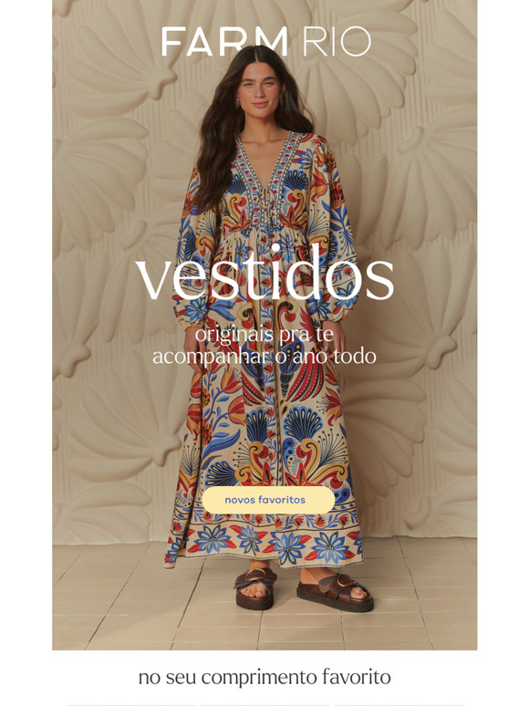FARM Rio: é original da vitrine💙 | Milled