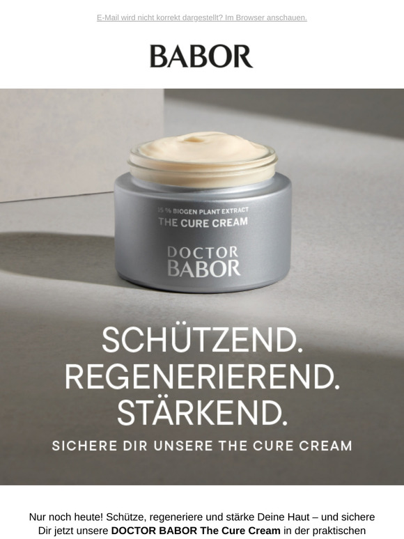 Letzte Chance ⏳ Gratis The Cure Cream sichern