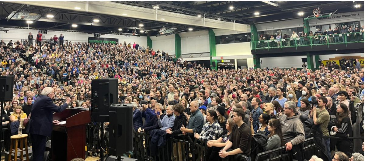 Bernie on the road