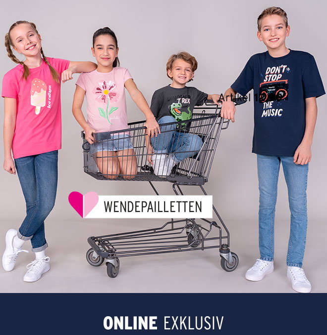 T-Shirts mit Wendepailletten