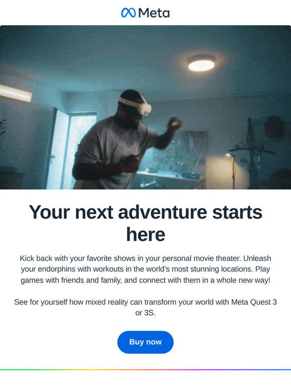 One device. Thousands of immersive experiences. 🚀