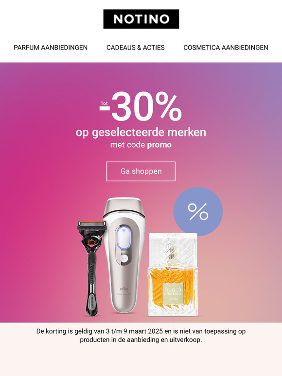 Alleen vandaag! Tot −30%