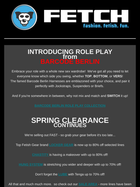 Introducing a bit of Role Play - courtesy of Barcode Berlin!