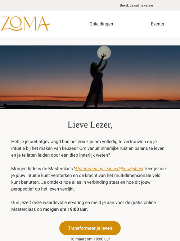 Meer rust, vertrouwen en spirituele groei?