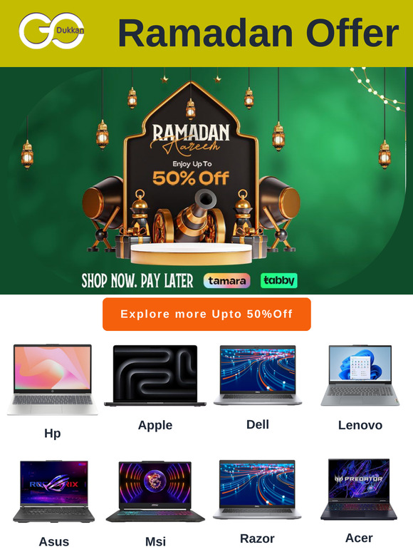 🎁Avail your 50% OFF Super Discount Offer in Ramadan🎁