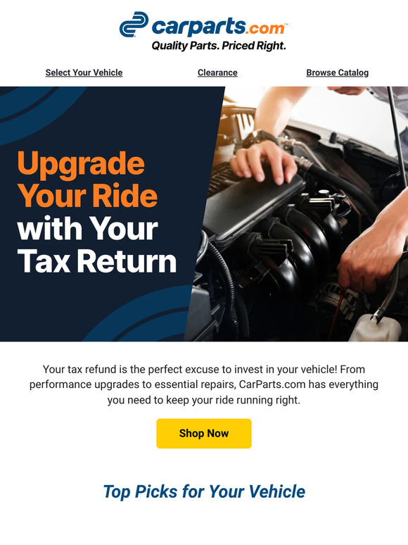 Put Your Tax Refund to Work 🚙 Invest In Your Ride