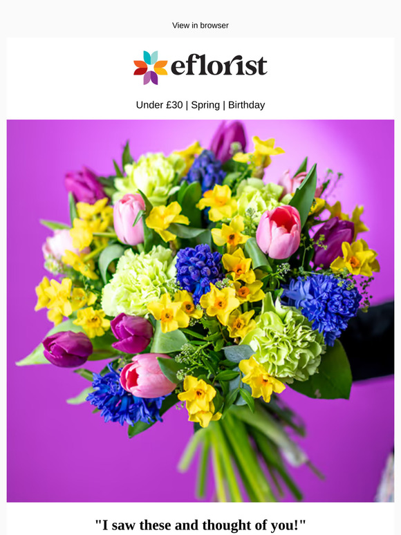There's always a reason for sending flowers 💐