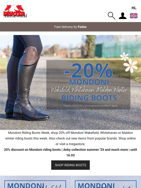-20% on Mondoni Rinding boots | Anky summer collection 25 🐎