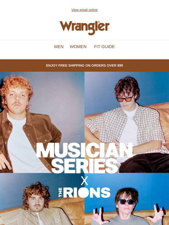 Musician Series: Wrangler x The Rions