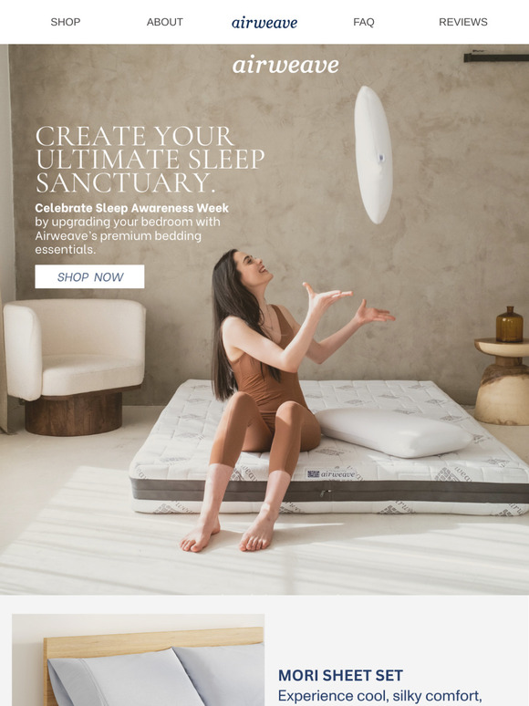 Sleep Awareness Week: Elevate Your Sleep Sanctuary!