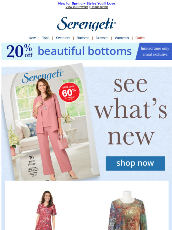 Introducing Our Newest Spring Looks ~ Beautiful!