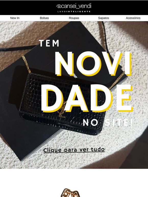 Boa tarde  , olha o que acabou de chegar!
